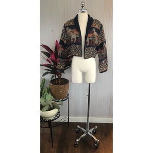 90s Vintage Southwest Tapestry Jacket
